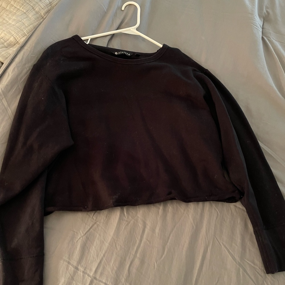 Athleta Crop Sweatshirt